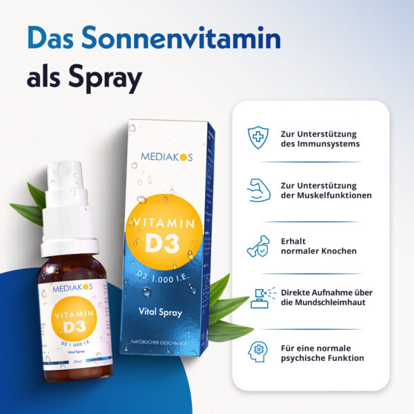 Vitamin D3 Vital Spray – Bild 2