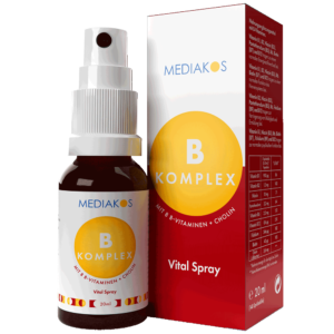 Vitamin B Komplex 20ml Mediakos Vital Spray Produktbild Mit Verpackung 18299778