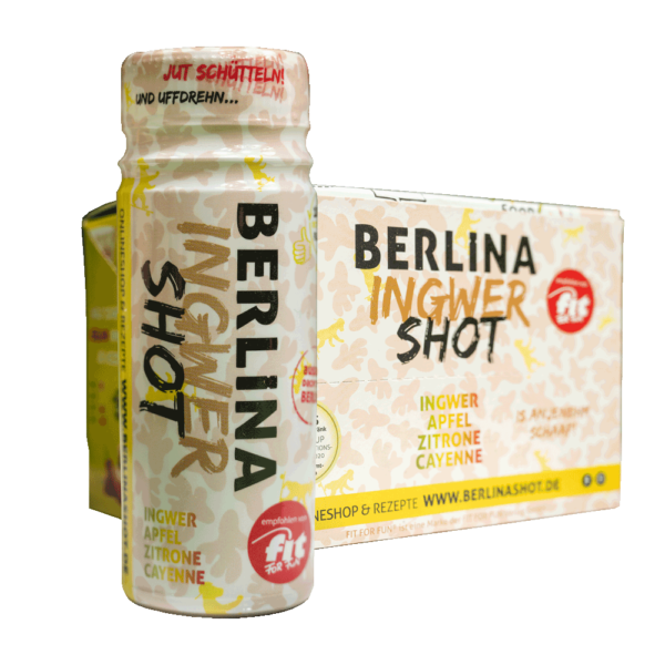 Berlina Shot Manufaktur Produktbild Ingwer 12x60ml 16799838