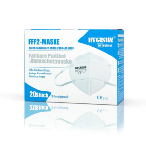 HYGISUN – Atemschutzmaske FFP2 NR – 20 Stück