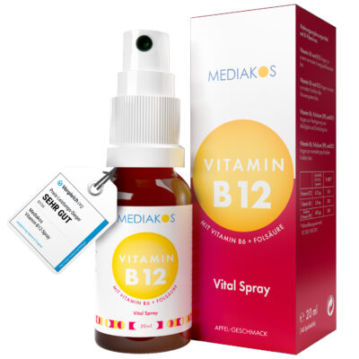 Vitamin B12 Prdoduktbild mit vergleich.org Siegel