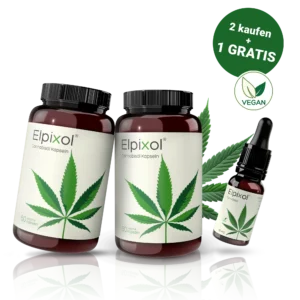 Cannabisöl Kapseln 60 St. 2+1 Bundle