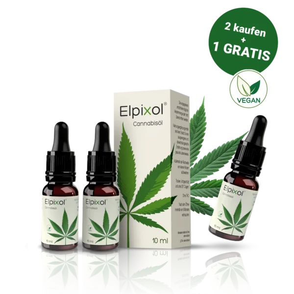 Cannabisöl Tropfen 10 ml 2+1 Bundle