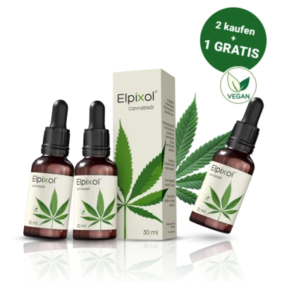 Cannabisöl Tropfen 30 ml 2+1 Bundle
