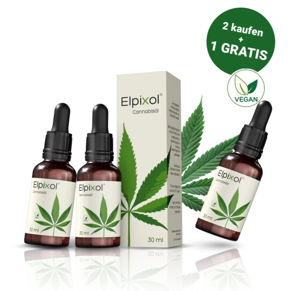 Cannabisöl Tropfen 30 ml 2+1 Bundle