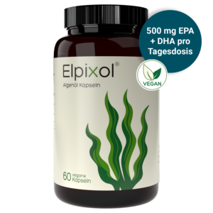 Algenöl Kapseln mit 500 mg EPA + DHA