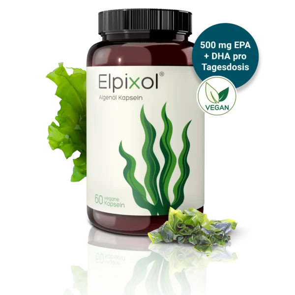 Algenöl Kapseln mit 500 mg EPA + DHA