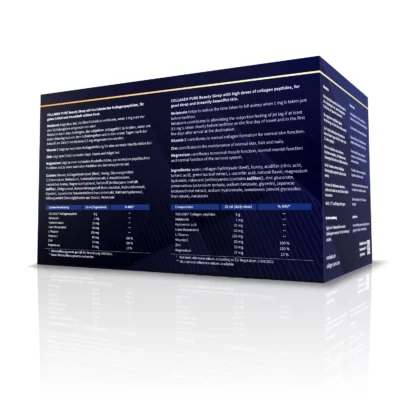 COLLAGEN PURE Beauty Sleep Verpackung Rückseite