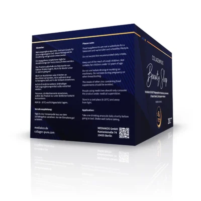 COLLAGEN PURE Beauty Sleep Verpackung, Seitenansicht