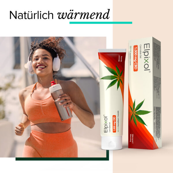 Cannabis Gel mit 1.000 mg CBD - wärmend – Bild 6