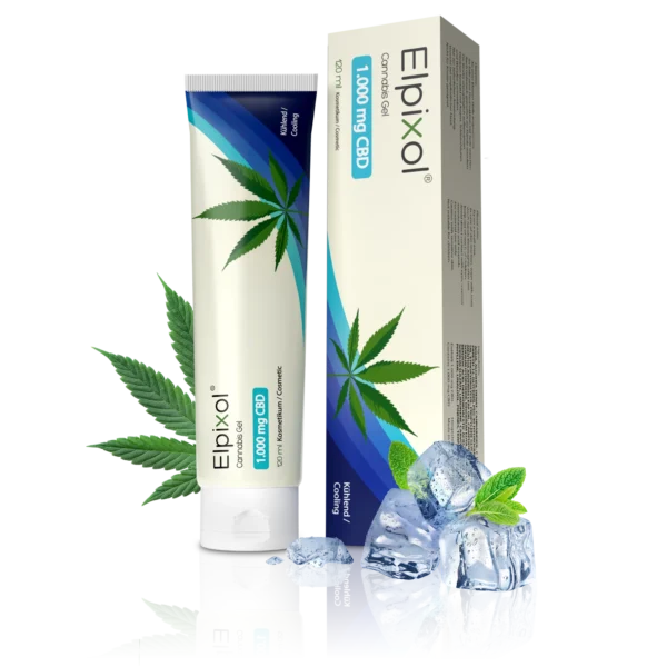 Cannabis Gel mit 1.000 mg CBD - kühlend
