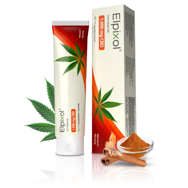 Cannabis Gel mit 1.000 mg CBD - wärmend
