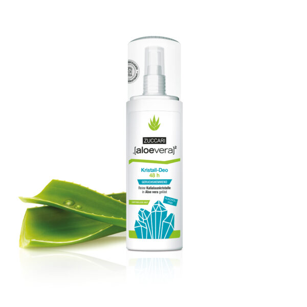 Kristall-Deo 48 h von Zuccari mit Aloe Vera