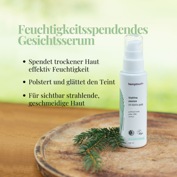Hemptouch - Feuchtigkeitsspendende CBD Essenz
