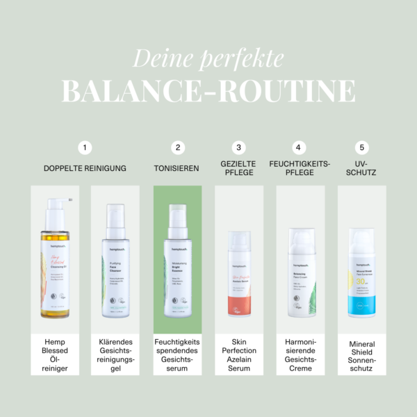 Hemptouch - Feuchtigkeitsspendende CBD Essenz