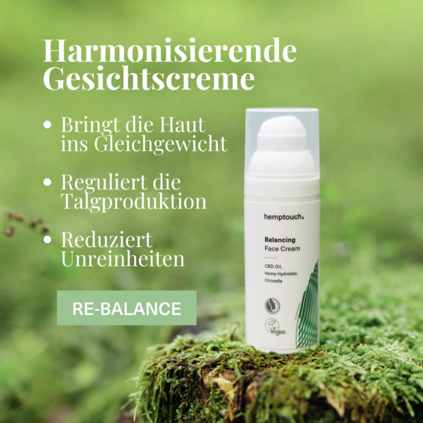 Hemptouch - Harmonisierende CBD Gesichtscreme