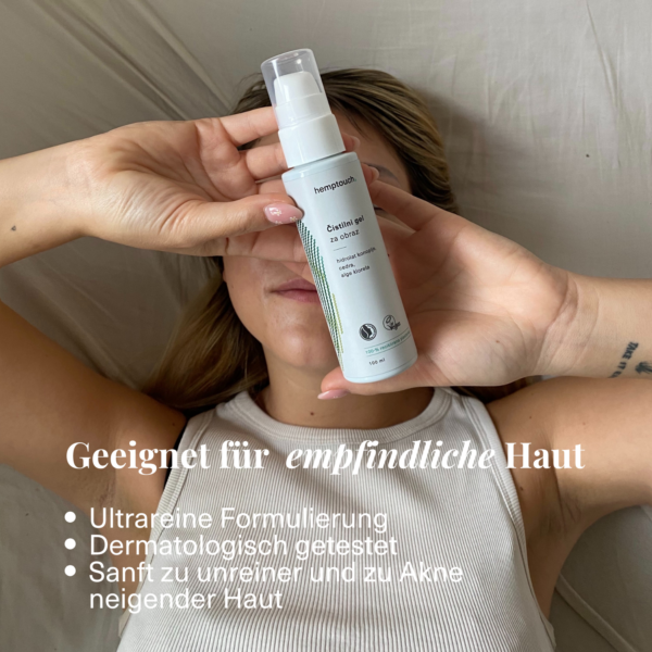 Hemptouch - Klärendes Gesichtsreinigungsgel