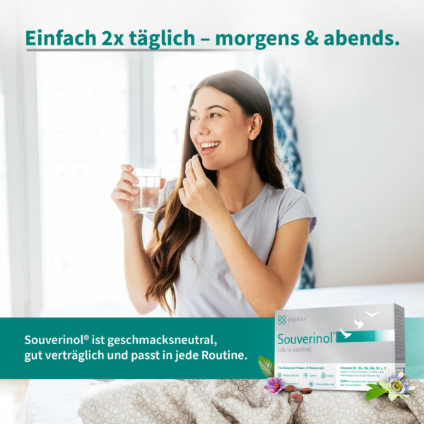 Souverinol - Anwendung - nur 2 Kapseln täglich