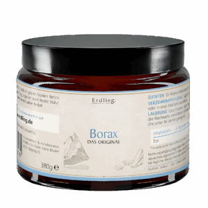 Erdling Borax Pulver im Tiegel von Waldkraft