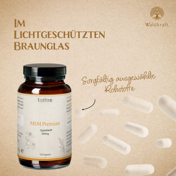 MSM Premium mit OptiMSM® - 120 Kapseln – Bild 4
