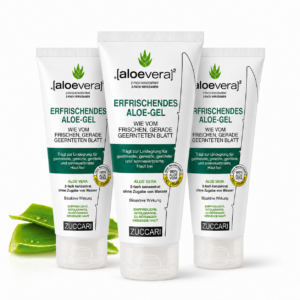 Erfrischendes Aloe Gel von Zuccari - 3er Bundle