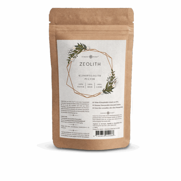 Zeolith Pulver vn Nordic Pure