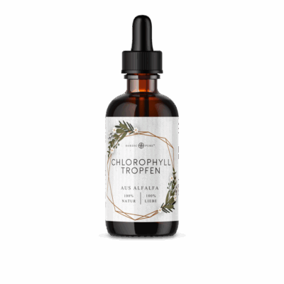 Nordic Pure Chlorophyll-Tropfen aus Alfalfa