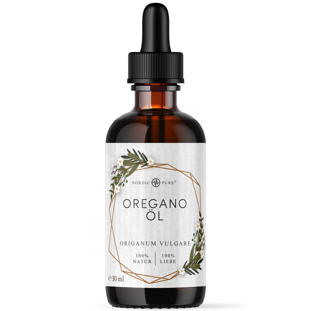 Nordic Pure Oreganoöl – 80 % Carvacrol, naturrein & geprüft