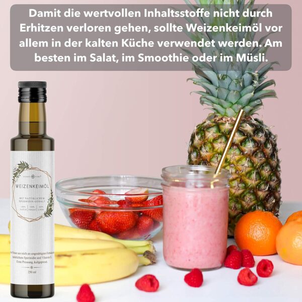 Nordic Pure Weizenkeimöl - Smoothie