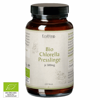 Erdling Bio Chlorella Presslinge von Waldkraft