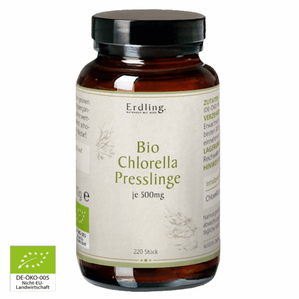 Erdling Bio Chlorella Presslinge von Waldkraft