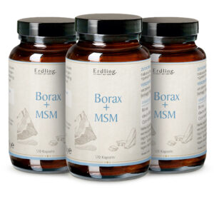 Borax + OptiMSM Kapseln von Waldkraft - 3er Bundle