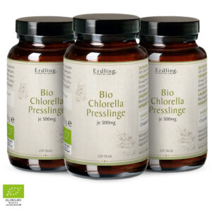 Bio-Chlorella kapseln 3er Bundle