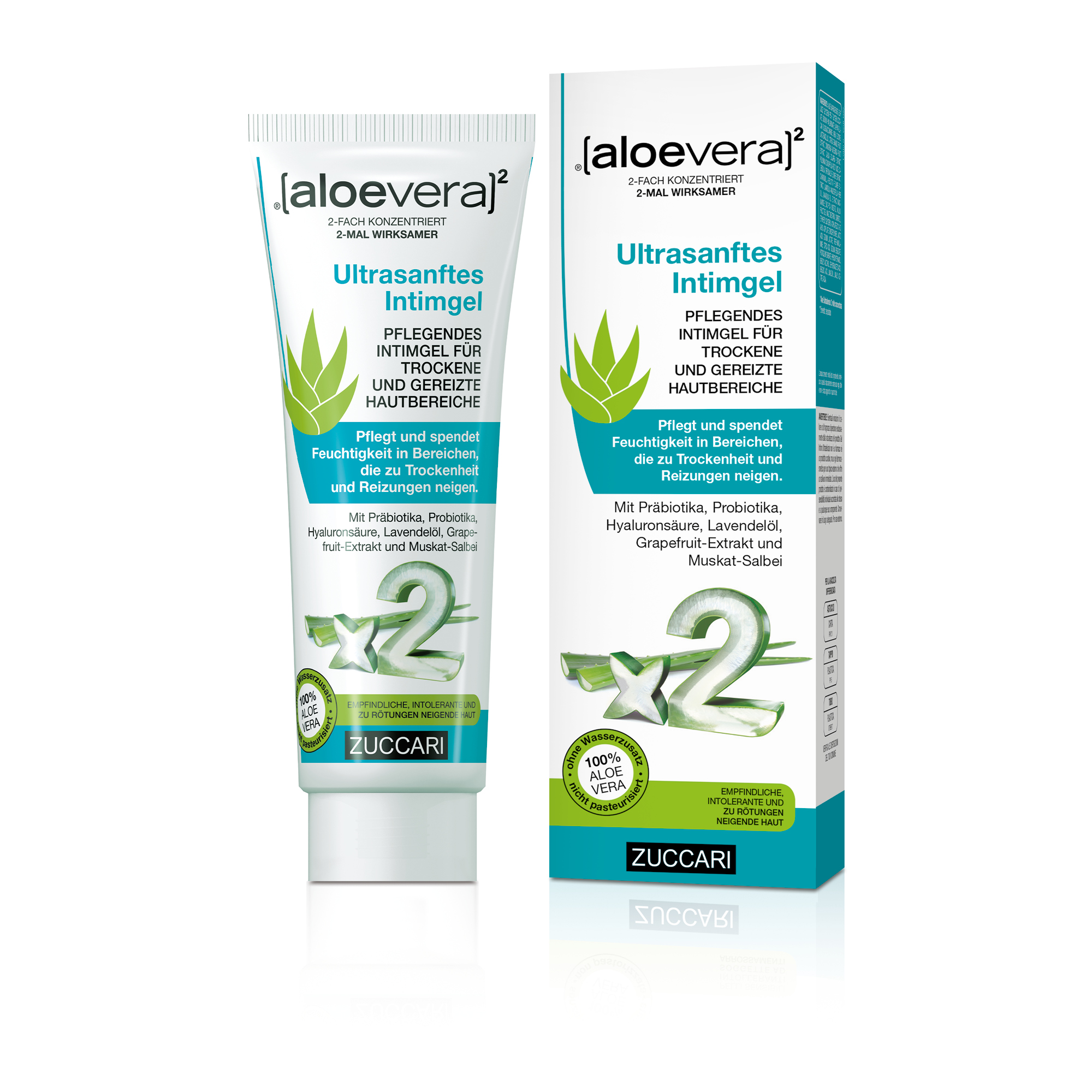 aloevera] - Ultrasanftes Intimgel von ZUCCARI