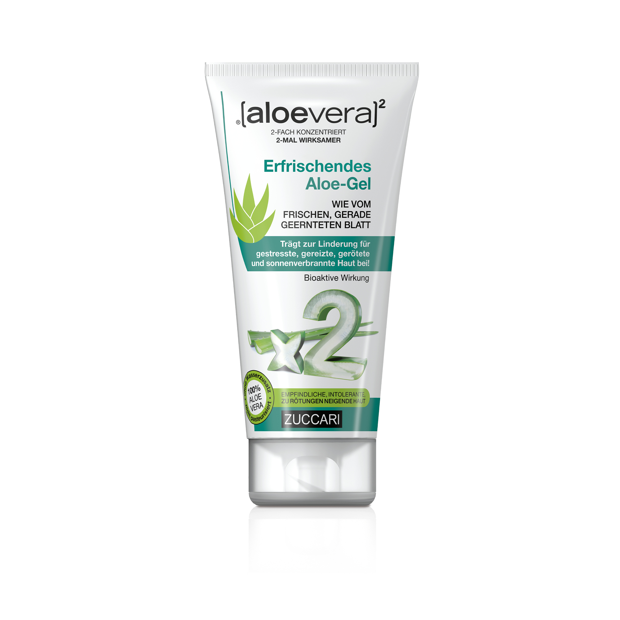 ZUCCARI [aloevera]2 Erfrischendes Aloe Vera Gel
