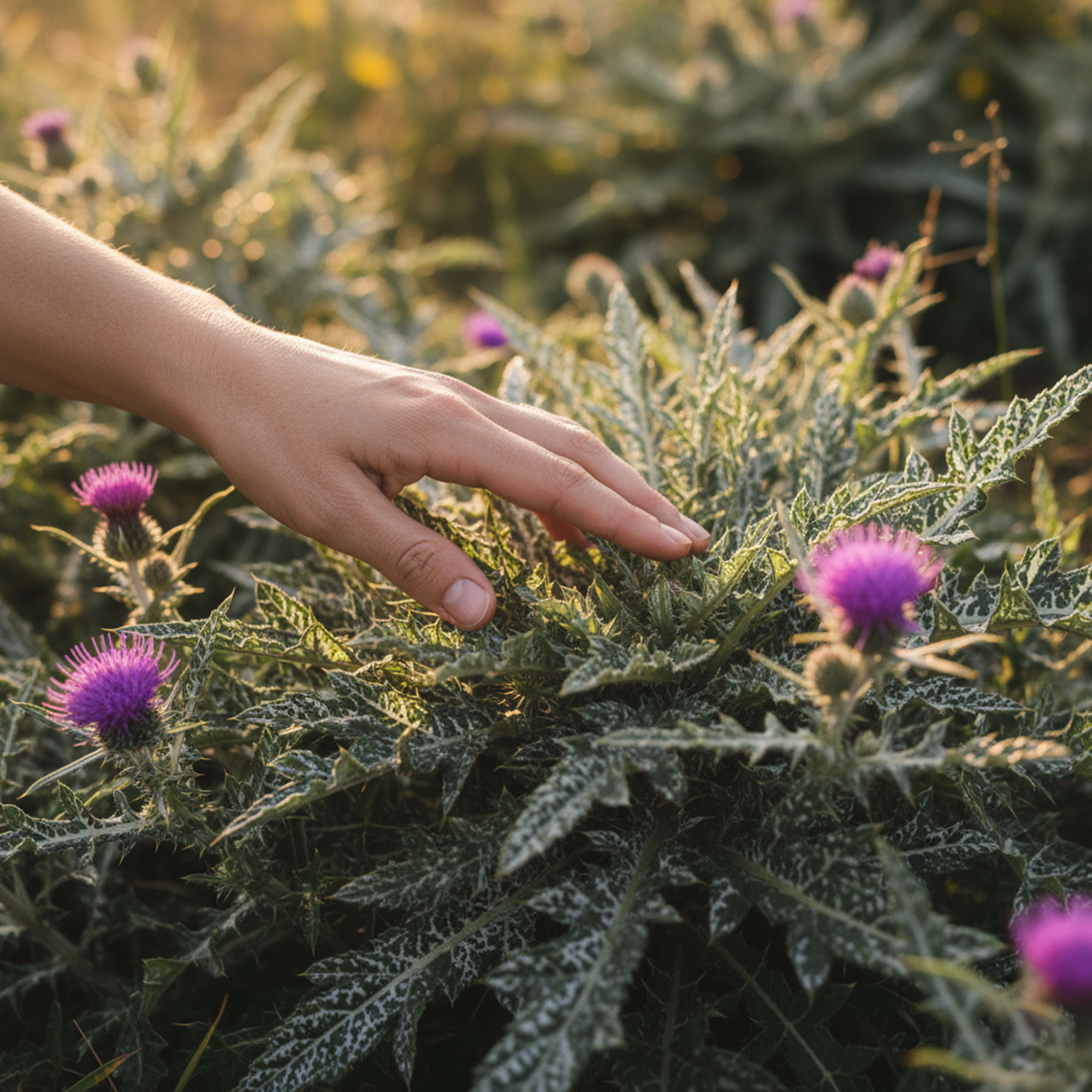 Marishanti Mariendistel Hand