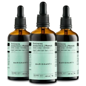 Marishanti Echinacea Wurzel Extrakt - 3er Bundle