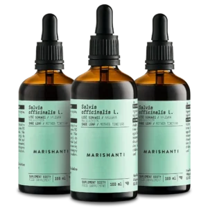 Marishanti Salbei Kräuter Extrakt - 3er Bundle