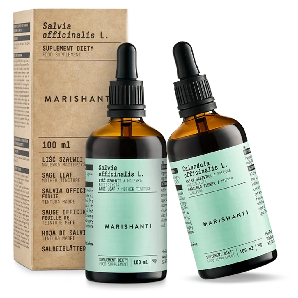 Marishanti Salbai und Calendula