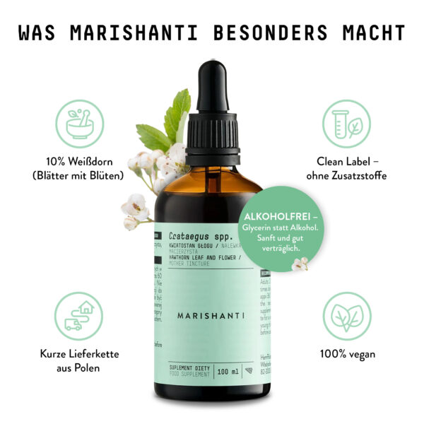 Marishanti Weißdorn Extrakt USP