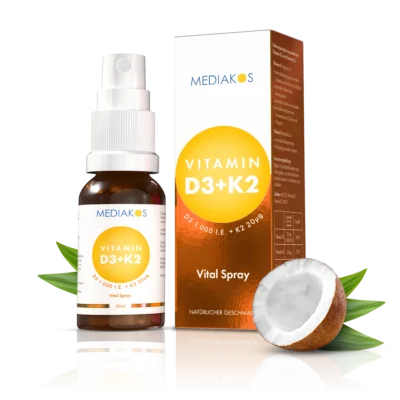 Vitamin D3 + K2 1.000 I.E. / 20 µg Vital Spray - 20 ml