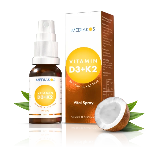 Vitamin D3 + K2 1.000 I.E. / 20 µg Vital Spray - 20 ml
