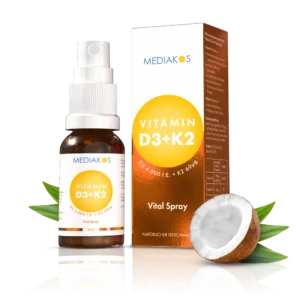 Vitamin D3 + K2 4.000 I.E. / 60 µg Vital Spray - 20 ml