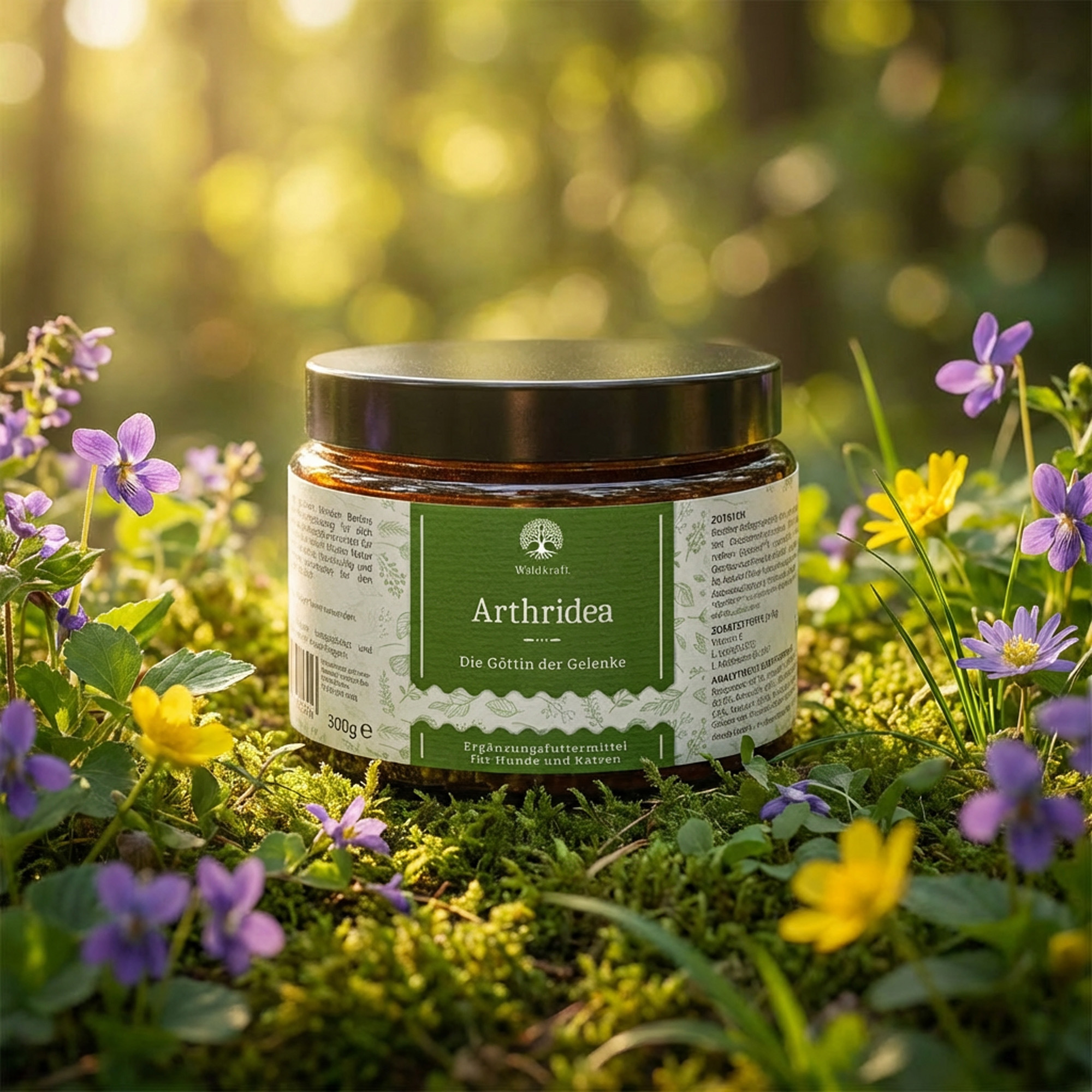 Waldkraft Arthridea Dose im Wald