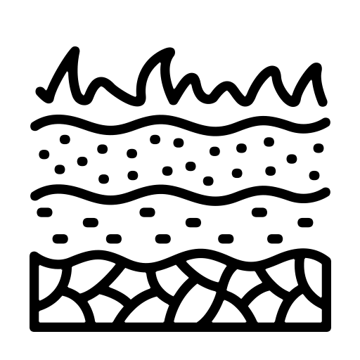 Icon - Erdquerschnitt