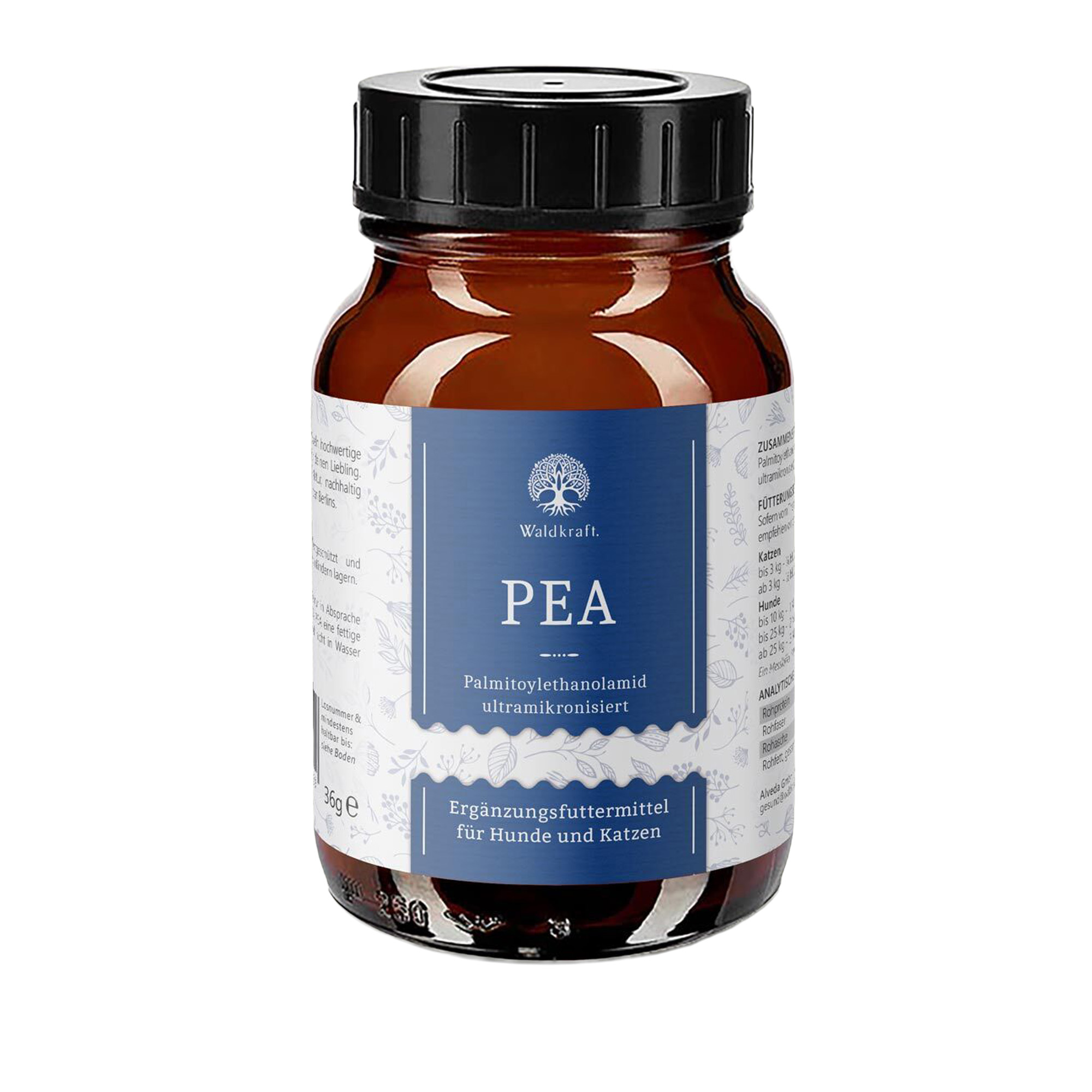 Waldkraft PEA – Pulver für Hunde und Katzen