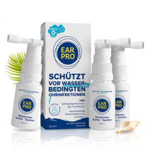 Ear Pro Ohrenspray gegen Wasser im Ohr