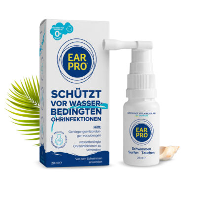 Ear Pro Ohrenspray gegen Wasser im Ohr