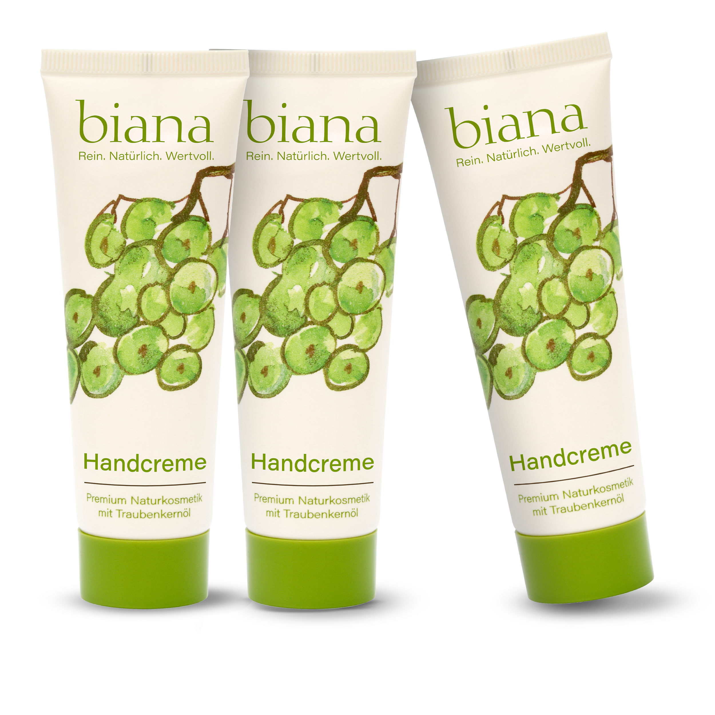biana Handcreme – Premium Naturkosmetik mit Traubenkernöl