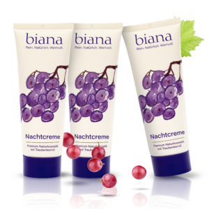 biana 3x Nachtcreme Bundle mit Extras